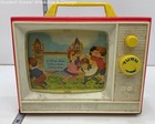 Fisher Price Red Yellow White Two Tune TV 114 London Bridge Row Boat 1966 — photo 1