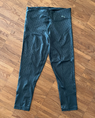 PUMA DRYCELL Damen Leggings Schwarz Gr. M Knöchellänge elastischer Bund