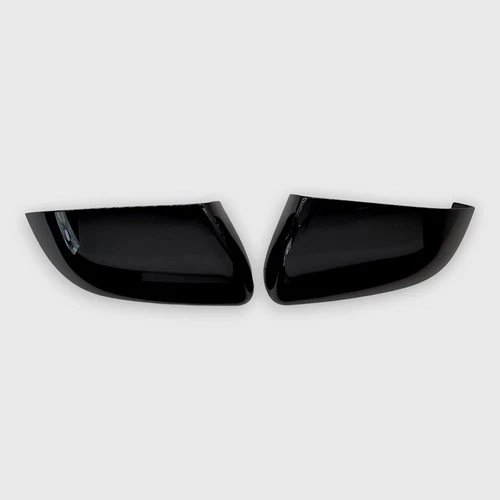 Gloss Black Tape-On Overlay Mirror Cover for 20-23 Ford Explorer No Turn Signal