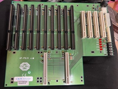 PCI Industrial Computers Model: AP-PSL14 Backplane Board. Ver. V1.3