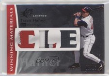 2008 SPx Winning Materials Team 12/25 Travis Hafner #WM-TR Dual Patch 1m8