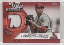 2021 Topps Major League Materials Red 1/25 Jack Flaherty #MLM-JF 4l3