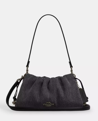 US duties Included❣ NWT Coach Faye Shoulder Bag in Denim [Washed