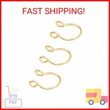 3 Pcs Faux Fake Nose Ring Piercing Septum Nose Rings for Women Men Fake Piercing