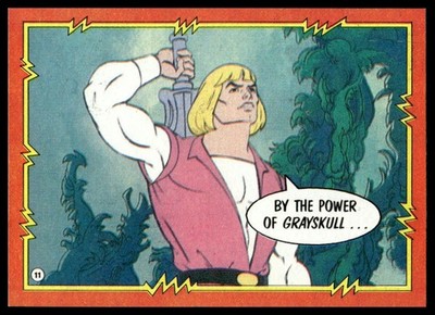 Commanding the Mystic Forces! 1984 Topps He-Man Masters of the Universe #11