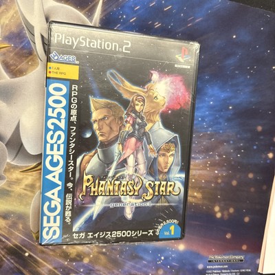 PHANTASY STAR Generation 1 Playstation 2 PS2 SEGA AGES 2500 NTSC-J Japan RPG SF