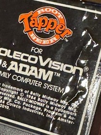 Root Beer Tapper ColecoVision Cart Only Coleco