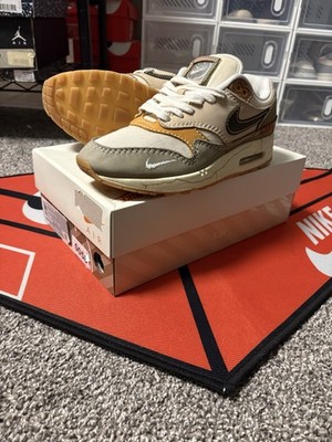 Pre-Owned Super Clean Nike AirMax 1 Wabi-Sabi With OG Box Size 10W 