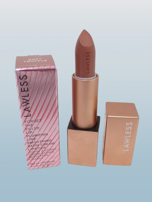 LAWLESS FORGET THE FILLER LIP PLUMPING LINE SMOOTHIE LIPSTICK SOFT TRUFFLE 0.1OZ