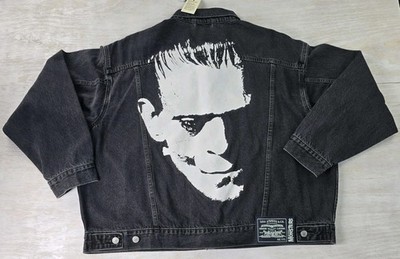 Levi's x Universal Monsters Frankenstein Black Denim Trucker