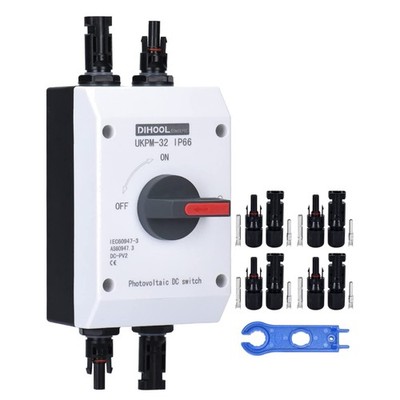 DC Trennschalter 32A 1200V   Solar Combiner Box