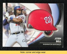 2022 Topps Series 2 Batting Helmet Commemorative Relics Josh Bell READ 3g6