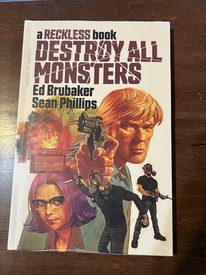 Destroy All Monsters: A Reckless Book by Ed Brubaker Hardcover Book New/Sealed