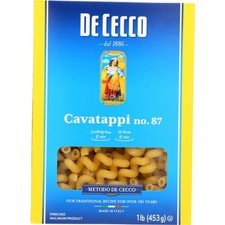 Cavatappi Pasta 16 Oz(Case Of 12) By De Cecco