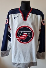 USA Vintage National Hockey Team Nike Jersey size Extra Large