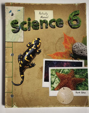 BJU Bob Jones 6th grade SCIENCE 6 Student Activity Manual Current 4th Ed