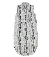 bar III Womens Sash Shirt Dress
