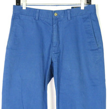 Polo Ralph Lauren 100 Cotton Blue Classic Fit Chino Pants Men's 30 X 32