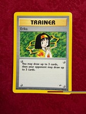 Pokemon TCG Erika 100/132, Gym Heroes (LP) on eBay