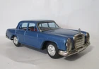 Bandai  European Car Series #1093 Mercedes Benz 250 Sedan Tin Friction with /Box