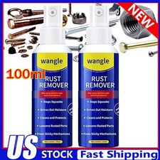 Wangle Rust Remover,Anti-Rust Lubricant Spray  Rust Remover Easy Application US