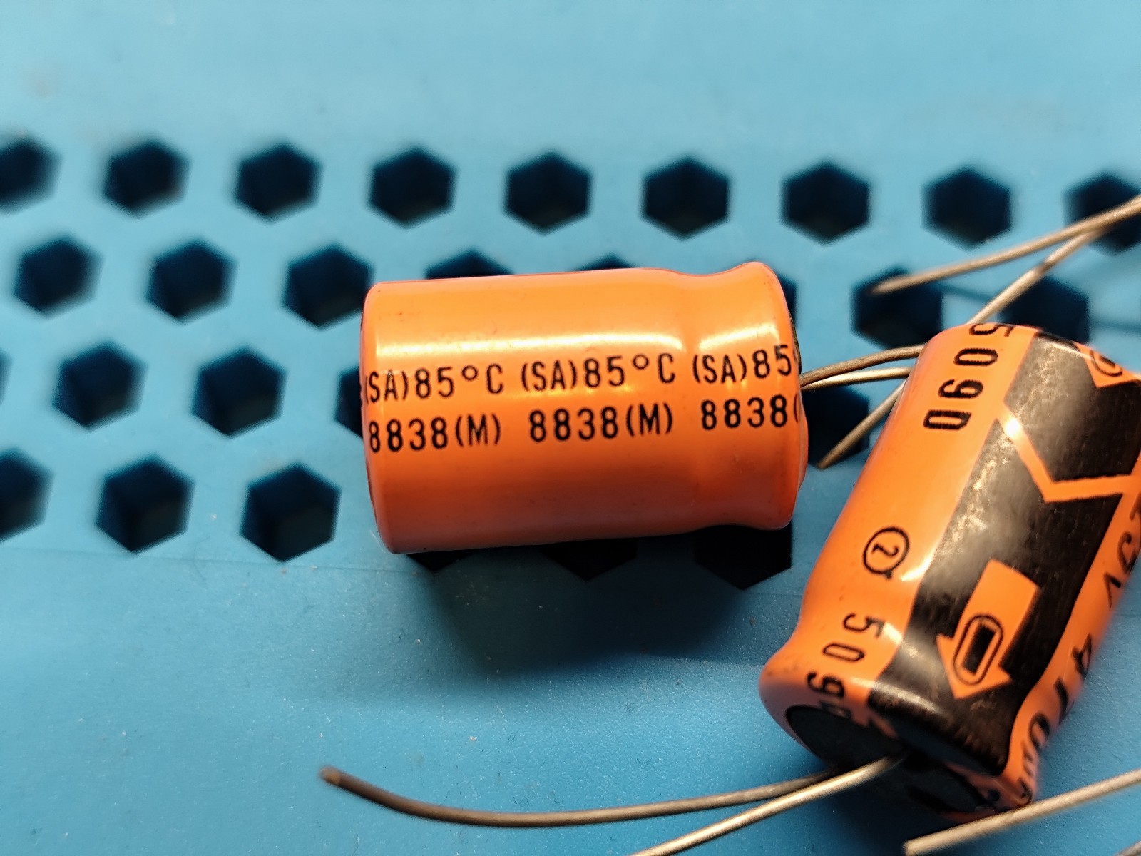 10X 470uf 25V 85°C 8838(M) 509 D Electrolytic Capacitor Elko PANASONIC GENUINE