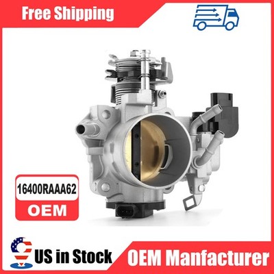 Cuerpo de mariposa OEM 16400-RAA-A62 para Honda Accord 2.4L 2003 2004 2005