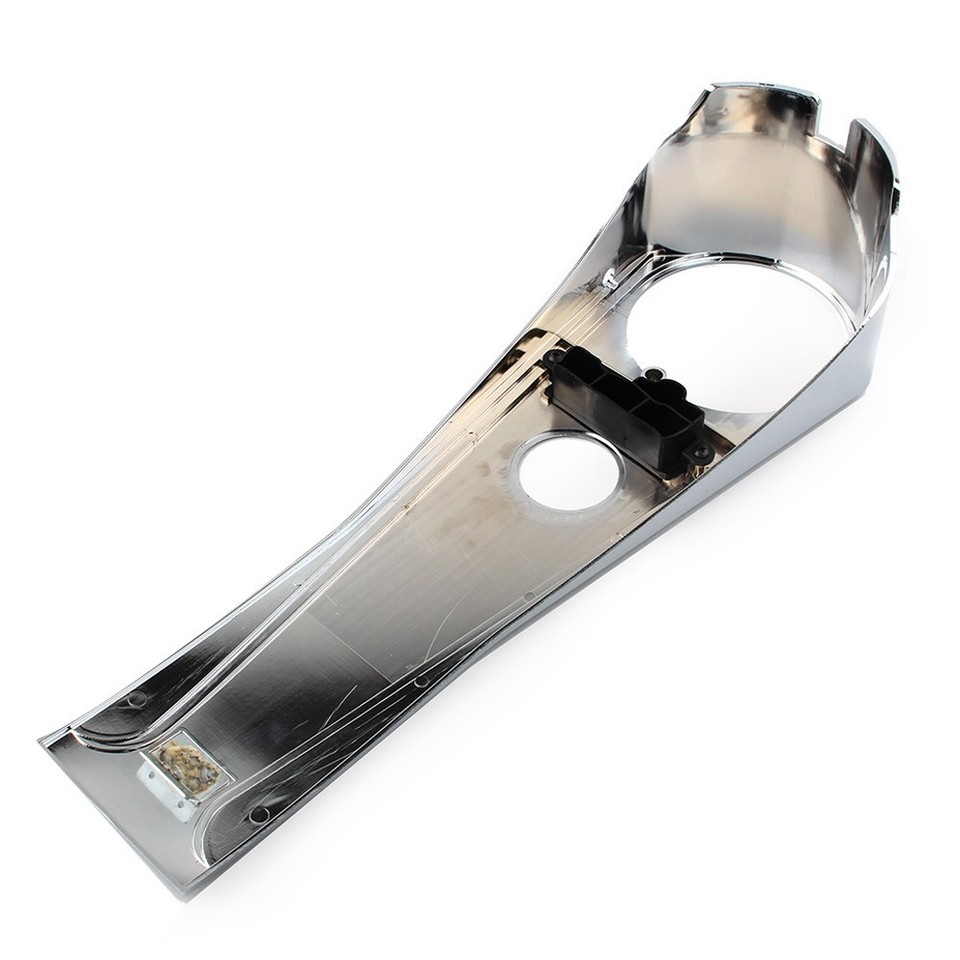 Chrome Long Rider Style Dash Panel For Harley Softail Custom FXSTC FXDG ...