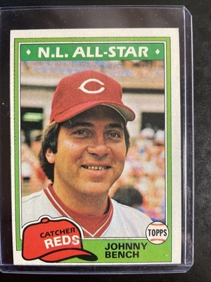 1981 Topps - Johnny Bench #600