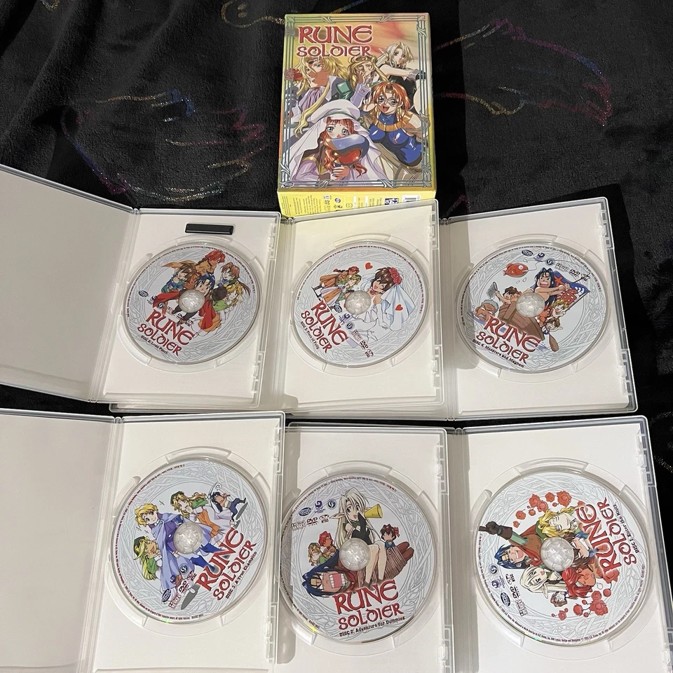 RUNE SOLDIER COMPLETE SERIES - 6 DISC 24 EPISODES - ANIME - DVD MOVIE - Image 3 of 4