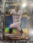 2025 Bowman - Chrome Prospects Konnor Griffin #BCP-86 Reptilian Refractor (RC)