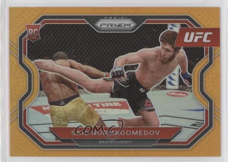 2021 Panini Prizm UFC Orange Prizm 78/99 Said Nurmagomedov #137 Rookie RC u0u