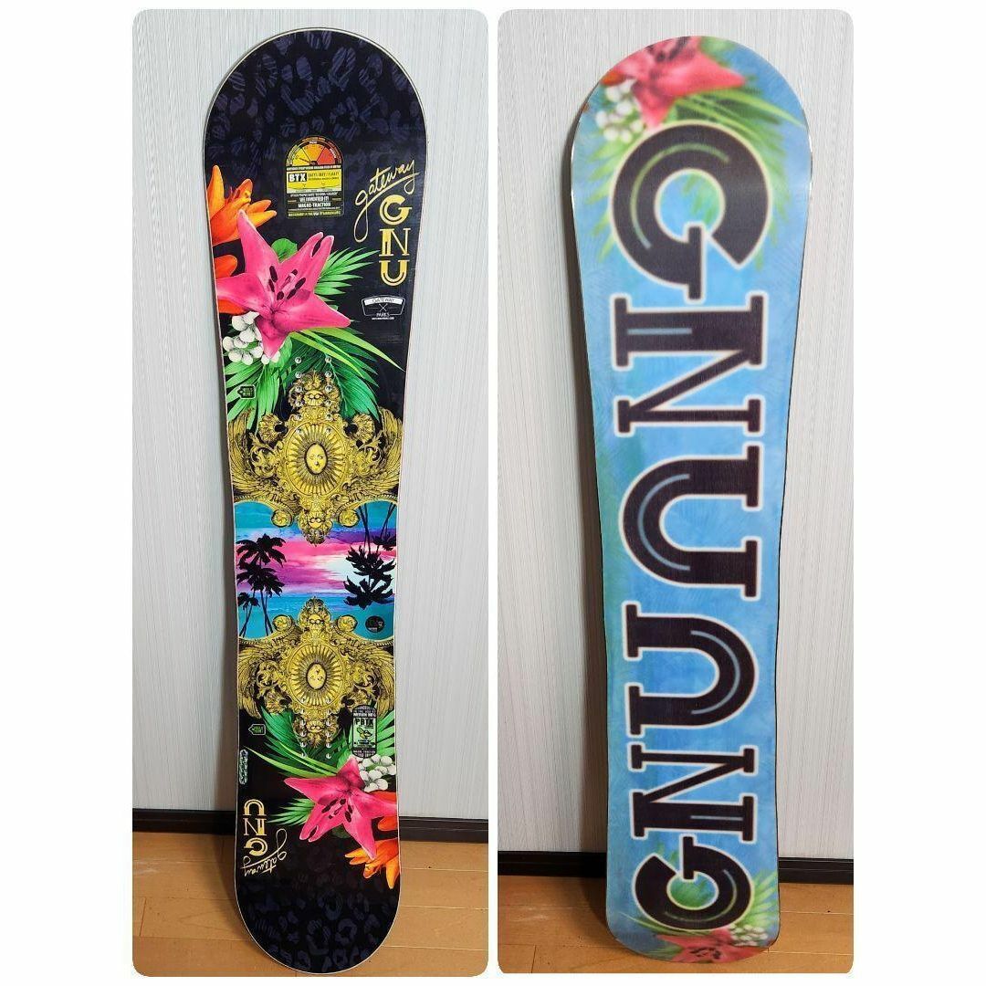 スノーボード GNU LADIES GATEWAY 143cm K2 HUE M(23-27) GNU LADIES GATEWAY 143cm K2 HUE M(23-27)