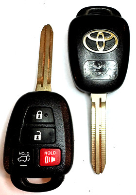 NEW TOYOTA 14-19 OEM MASTER RAV4 KEYLESS CAR ENTRY REMOTE KEY FOB H-CHIP BLANK