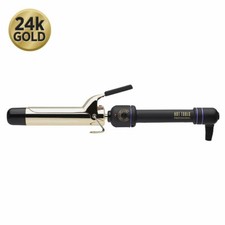HOT TOOLS Professional 24 k Gold Extra-Long Barrel Curling Iron 1 1/4"