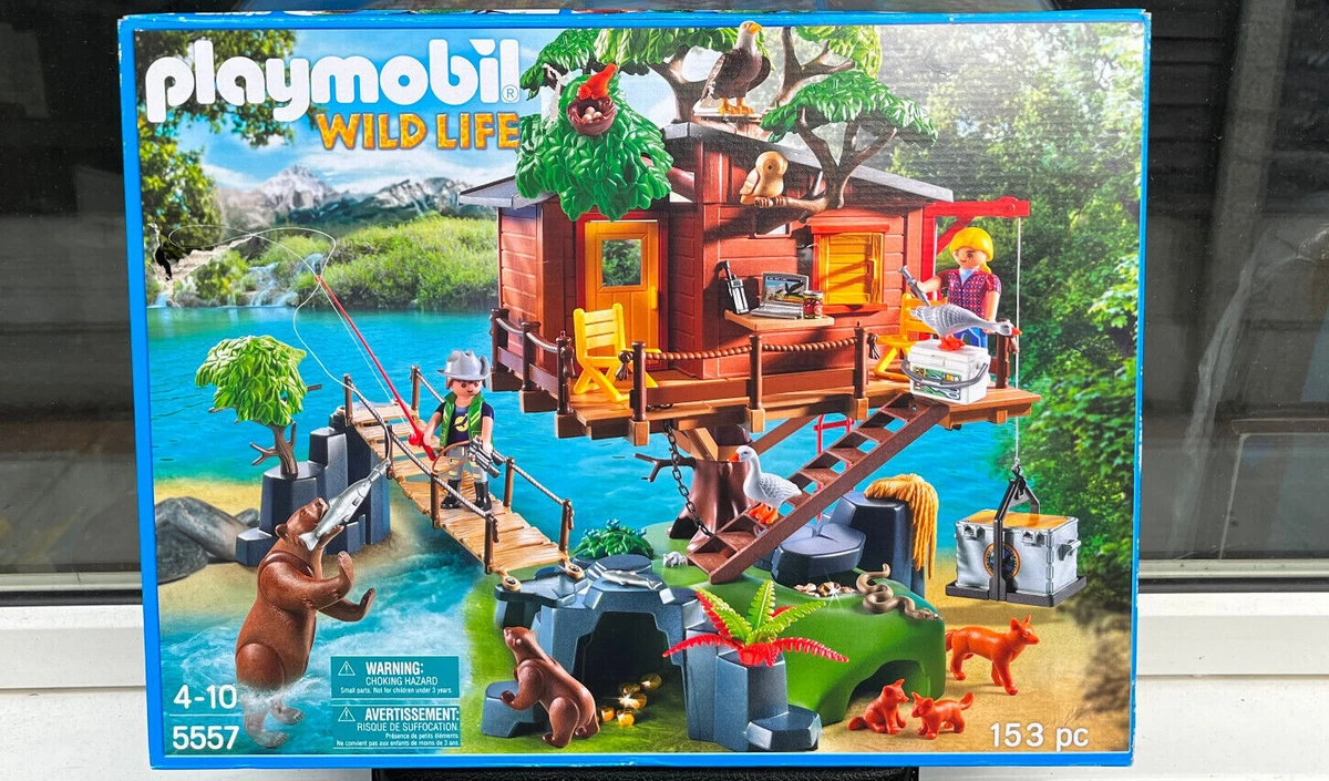PLAYMOBIL 5557 FAMILY FUN WILD LIFE SAFARI ANIMALS PLAYSET BRAND NEW SEALED