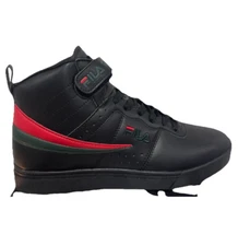 Fila Vulc 13 Repeat Logo 1CM00884-0126 Mens Black Lifestyle Sneakers Shoes