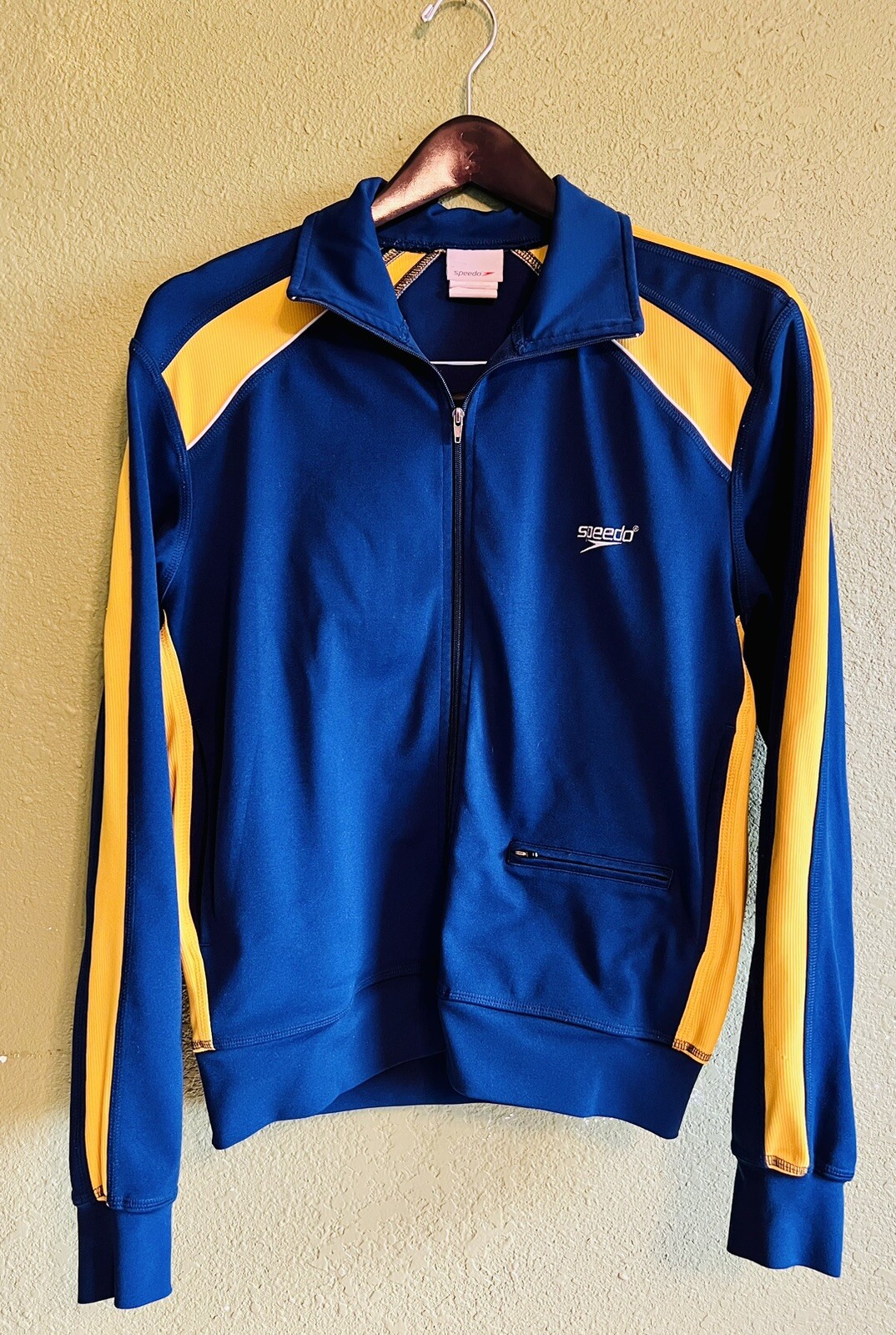Speedo Streamline Warm Up Swim Team Jacket Windbreake… Gem