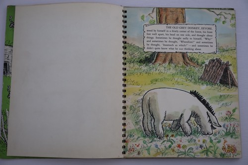 Winnie the Pooh and Eeyore's Tail A. A. Milne Methuen Catalogue No. 5459/U - Picture 3 of 14