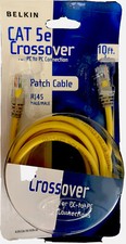 Belkin Cat5e Patch Cable - 1 X Rj-45 Male Network 10ft Yellow