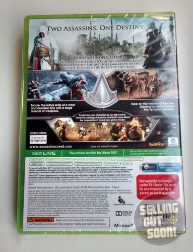 Assassin's Creed Revelations Xbox 360 *NEW *SEALED *OZI Assassins X3 Game PAL - Picture 3 of 5
