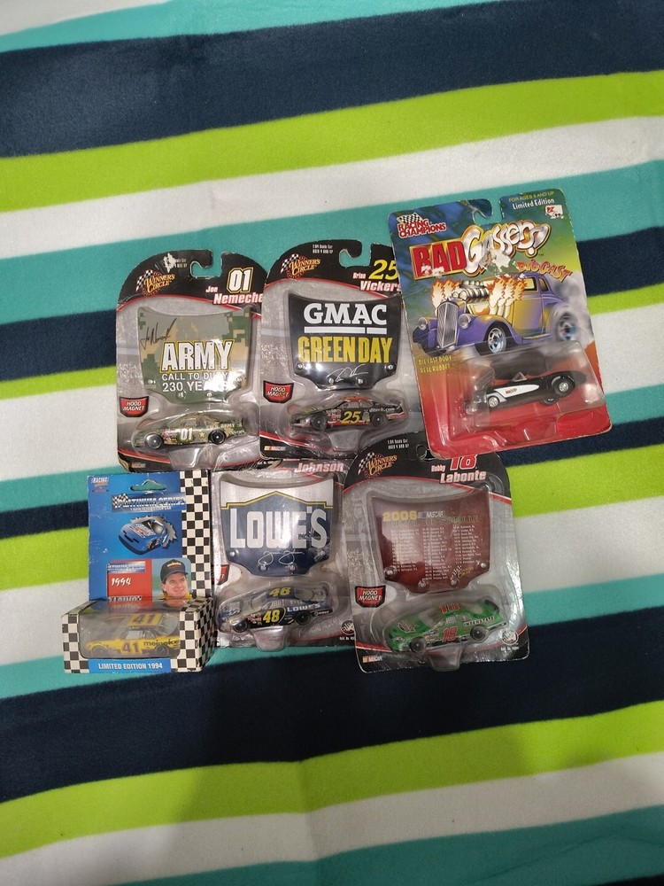 various diecast collectibles