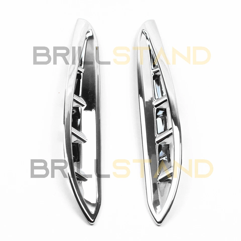 For Toyota Venza 2021 2022 2023 2024 Chrome Front Bumper Fog Light Cover Trim - Image 2 of 4