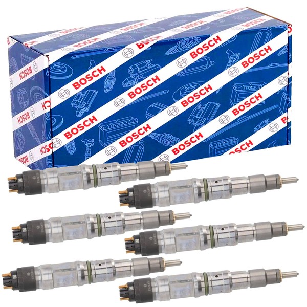 6X Bosch 0445120217 EinspritzdüSe FüR MAN Hocl Lions NG NL SL TGA Temsa Diamond-image