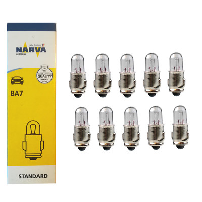 Kfz Glühbirnen 10x Narva 12V 2W BA7s 17051 Tachoglühbirne