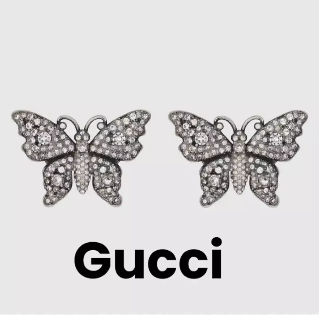 Gucci | Jewelry | New Gucci Silver Sterling Butterfly Earrings | Poshmark