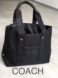 coach black tote