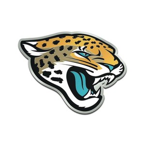 Jacksonville Jaguars NFL Vinyl Decal Sticker Reflective OFFICIAL NFL 3" Decal