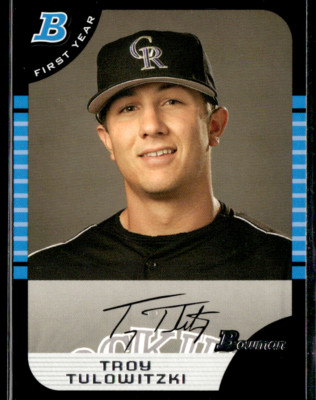 2006 Bowman #BDP105 Troy Tulowitzki Rockies 
