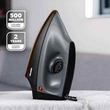 GEEPAS 1200W Heavy Weight Dry Iron Professional Iron for Industry Home Use Grey
